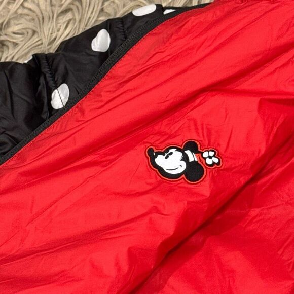Disney Minnie Mouse Reversible Puffer Jacket XL - Picture 4 of 5